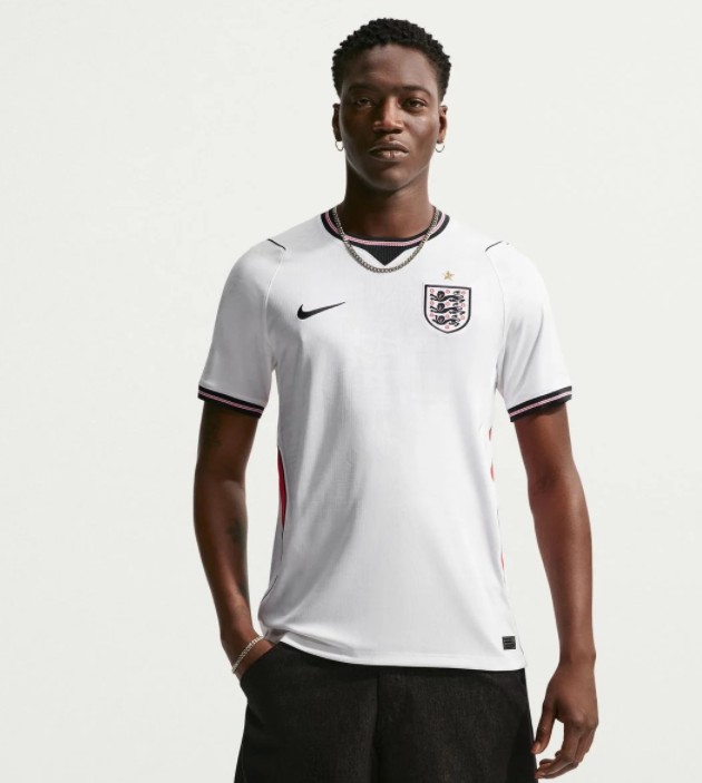 NIKE英格蘭國家2026 Stadium主場男款Nike Dri-FIT足球衣
